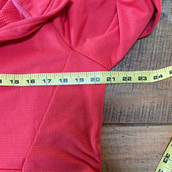 Eddie Bauer First Ascent Womens Red Orange Full Zip Sweatshirt Jacket Large - Picture 7 of 8